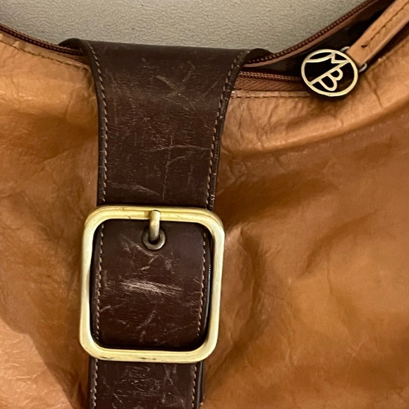 Mauro Burani Brown Leather Women's Bag - Picture 8 of 9